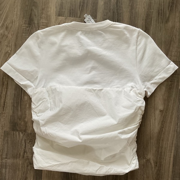 Tanya Taylor Parker gathered mixed media top size small - Picture 6 of 6